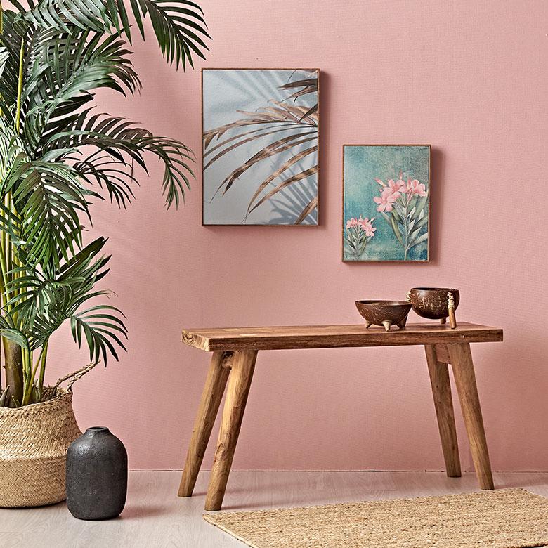 アート パネル パームリーフ フレーム付き グリーン W 30cm D 40cm 壁掛け ポスター  キャンバス 北欧 おしゃれ リゾート ハワイアン  コースタル 西海岸 67078 | ELEMENTS（インテリア） | 12