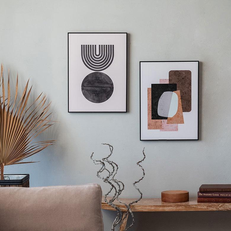 アート パネル フレーム付き モノトーン モノクロ W 30cm D 40cm 壁掛け ポスター  キャンバス インテリア 玄関 おしゃれ 北欧 モダン  コースタル 西海岸 67080 | ELEMENTS（インテリア） | 02