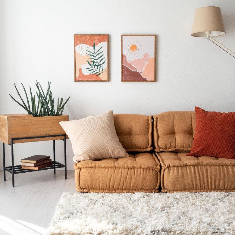 アート パネル フレーム付き ボタニカル 風景 W 30cm D 40cm 壁掛け ポスター  キャンバス インテリア 玄関 おしゃれ 北欧 モダン アジアン 雑貨  67083 | ブランド登録なし | 12