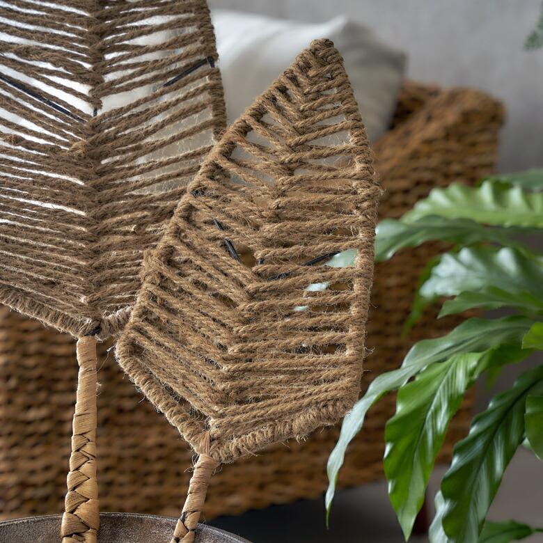 リーフ オブジェ S 高さ 約 60cm 造花 葉 スティック ディスプレイ 花材 置物 壁 飾り ウォール デコレーション おしゃれ 北欧 インテリア 雑貨 西海岸 67090 | ELEMENTS（インテリア） | 08