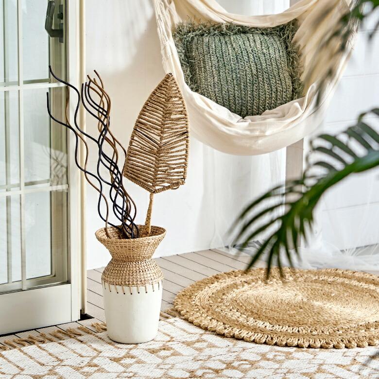 リーフ オブジェ M 高さ 約 79cm 造花 葉 スティック ディスプレイ 花材 置物 壁 飾り ウォール デコレーション おしゃれ 北欧 インテリア 雑貨 西海岸 67091 | ELEMENTS（インテリア） | 01