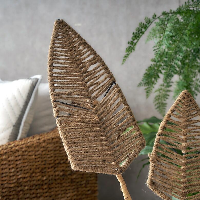 リーフ オブジェ M 高さ 約 79cm 造花 葉 スティック ディスプレイ 花材 置物 壁 飾り ウォール デコレーション おしゃれ 北欧 インテリア 雑貨 西海岸 67091 | ELEMENTS（インテリア） | 08