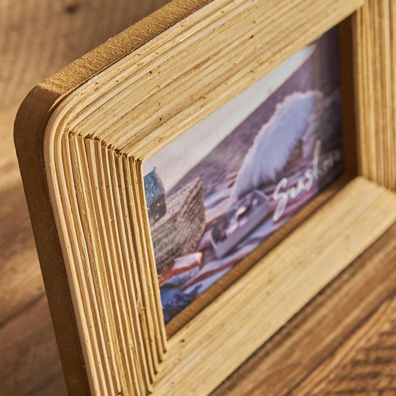 フォト フレーム 写真 立て ラタン製 天然素材 L判 ポストカードサイズ フォト スタンド 壁掛け インテリア ピクチャー 北欧 韓国 西海岸 ビーチ 67093 | ELEMENTS（インテリア） | 10