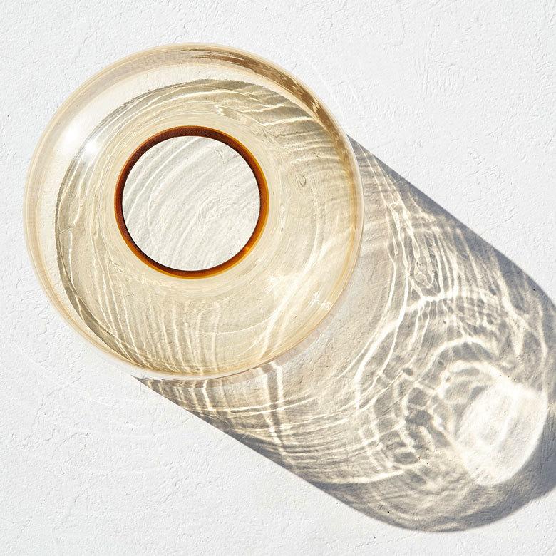 花瓶 おしゃれ ガラス ライトアンバー インテリア 上径8cm ボトル型 アレンジメント 花びん 花器 生花 ドライ フラワー 北欧 韓国 西海岸 ビーチ 67098 | ブランド登録なし | 10