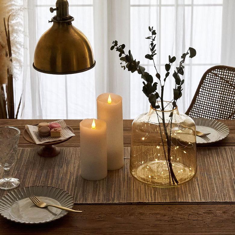 花瓶 おしゃれ ガラス ライトアンバー インテリア 上径8cm ボトル型 アレンジメント 花びん 花器 生花 ドライ フラワー 北欧 韓国 西海岸 ビーチ 67098 | ブランド登録なし | 11