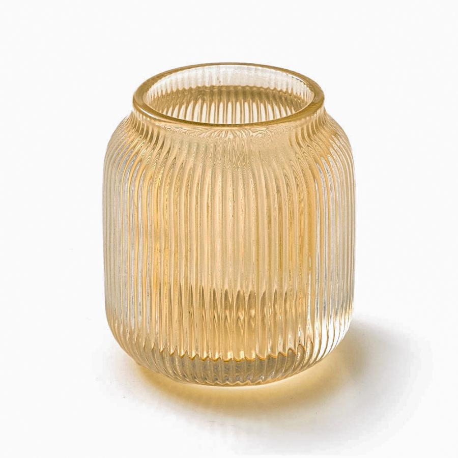 キャンドル ホルダー スタンド 円柱 丸型 ガラス フラワーベース メイクブラシ 収納 ペン ケース インテリア おしゃれ 北欧 かわいい シンプル 西海岸 67101 | ELEMENTS（インテリア） | 20