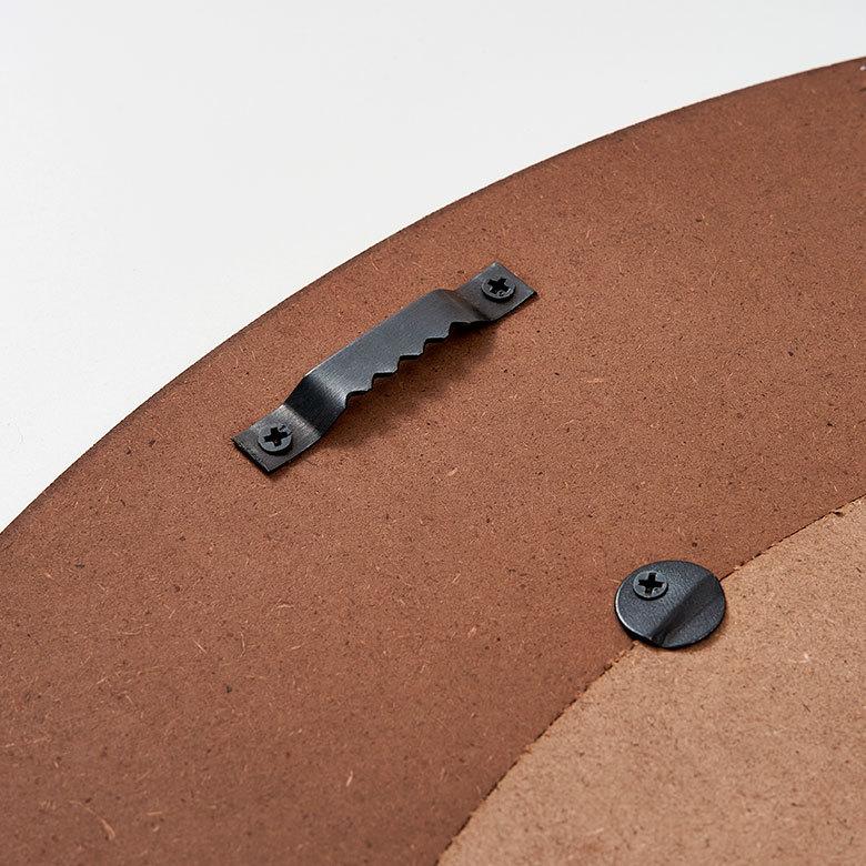 鏡 壁掛け ミラー 木製 円形 丸型  ウォール 姿見  立て掛け デコレーション  玄関 洗面所 ホテル おしゃれ 北欧 かわいい シンプル ヴィンテージ風 67104 | ELEMENTS（インテリア） | 08