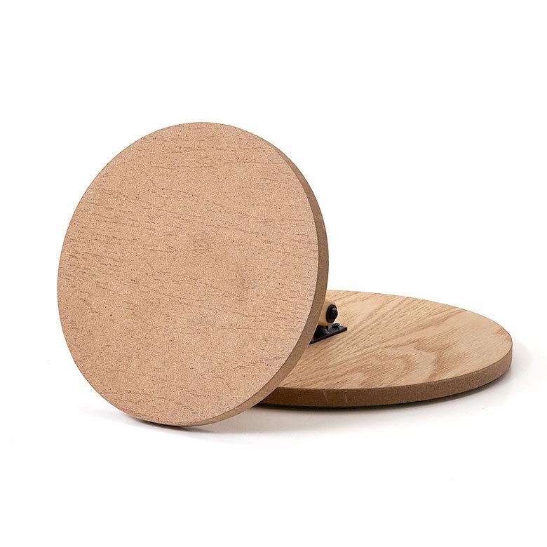 卓上 ミラー  鏡 木製 円形 丸型 角度調節 スタンド 化粧 立て掛け メイク 置き テーブル 玄関 トイレ 洗面所 ホテル用 かわいい シンプル ナチュラル 67105 | ELEMENTS（インテリア） | 10