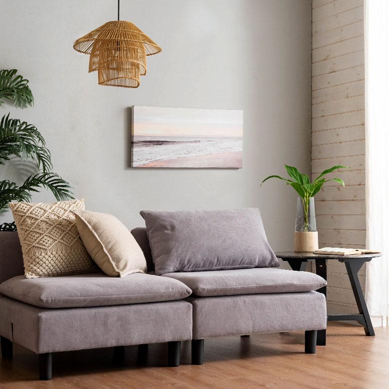 アートパネル 海 ゴールドコースト オーストラリア キャンバス インテリア 絵画 波 ビーチ 空 おしゃれ モダン 北欧 韓国 西海岸 67112 | ブランド登録なし | 02