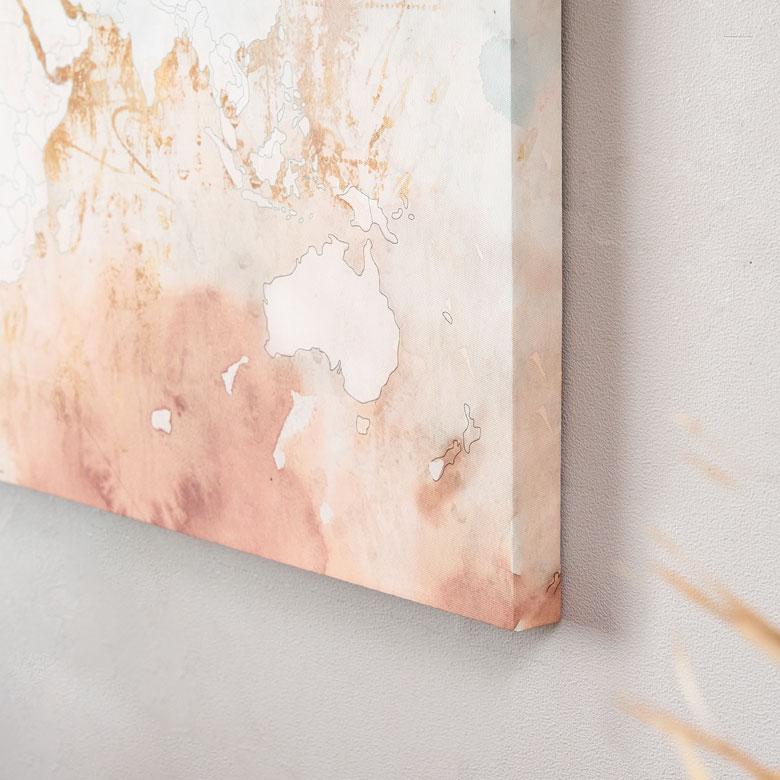アートパネル 地図 ニュートラルカラー キャンバス ポスター インテリア 絵画 水彩画 風 おしゃれ モダン 北欧 韓国 西海岸 67113 | ELEMENTS（インテリア） | 16
