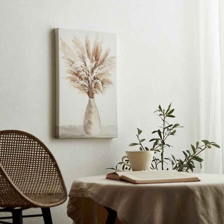 アートパネル パンパスグラス ペールトーン パステル キャンバス ポスター インテリア 絵画 おしゃれ モダン 北欧 韓国 西海岸 67115 | ELEMENTS（インテリア） | 15