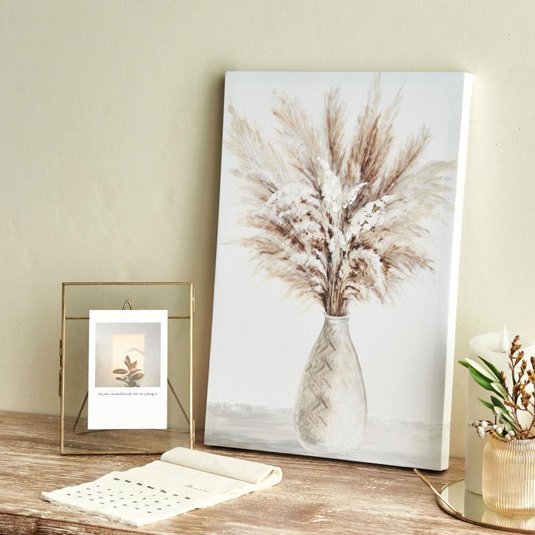 アートパネル パンパスグラス ペールトーン パステル キャンバス ポスター インテリア 絵画 おしゃれ モダン 北欧 韓国 西海岸 67115 | ELEMENTS（インテリア） | 17