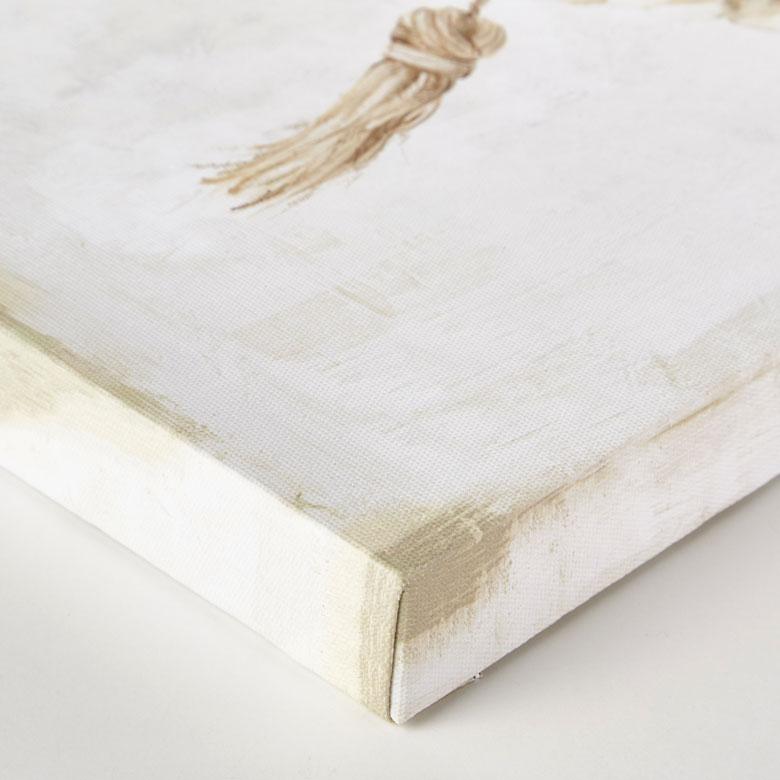 アートパネル タッセル柄 ベージュ キャンバス ポスター インテリア 絵画 エスニック柄 おしゃれ モダン 北欧 プリミティブ 西海岸 67116 | ELEMENTS（インテリア） | 09