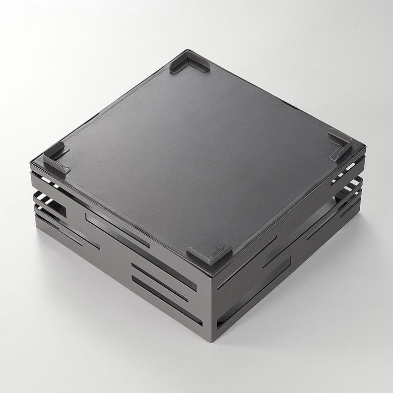 蚊取り線香 入れ スクエア型 スリットデザイン 幾何柄 スチール製 蚊遣り ホルダー かやり 蚊やり オブジェ アウトドア おしゃれ 屋外 屋内 西海岸 男前 67118 | ELEMENTS（インテリア） | 19