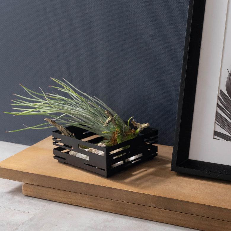 蚊取り線香 入れ スクエア型 スリットデザイン 幾何柄 スチール製 蚊遣り ホルダー かやり 蚊やり オブジェ アウトドア おしゃれ 屋外 屋内 西海岸 男前 67118 | ELEMENTS（インテリア） | 08