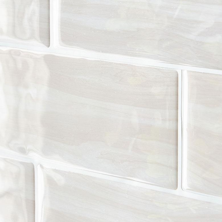 タイル シール サブウェイ 木目 メトロ モザイク 40枚 シンプル シート 防水 ウォール ステッカー デコレーション リメイク インテリア 壁材 西海岸 671311-40 | ELEMENTS（インテリア） | 08