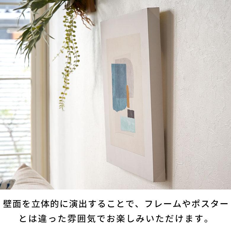 アート パネル スタイリッシュ キャンパス 40×40 抽象的 壁掛け ボード ウォール デコレーション インテリア おしゃれ 北欧 リゾート 雑貨 西海岸風 67139 | ELEMENTS（インテリア） | 12