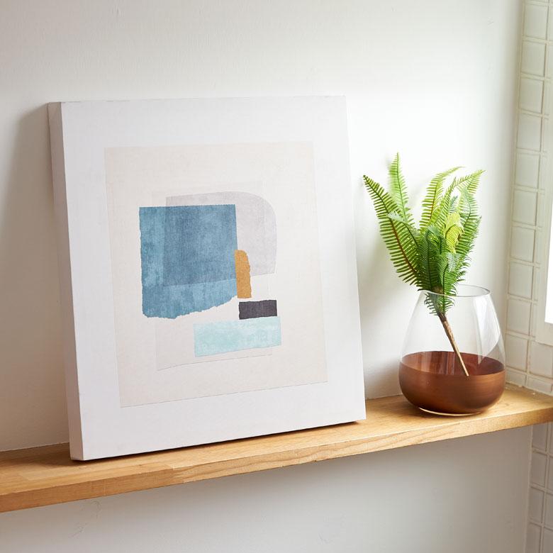 アート パネル スタイリッシュ キャンパス 40×40 抽象的 壁掛け ボード ウォール デコレーション インテリア おしゃれ 北欧 リゾート 雑貨 西海岸風 67139 | ELEMENTS（インテリア） | 17