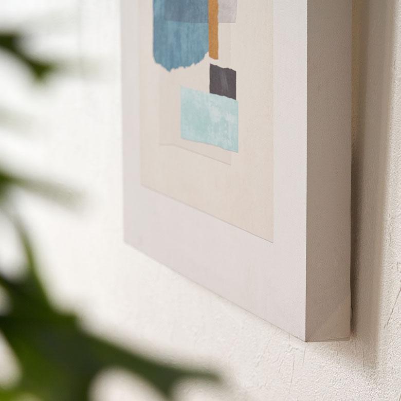 アート パネル スタイリッシュ キャンパス 40×40 抽象的 壁掛け ボード ウォール デコレーション インテリア おしゃれ 北欧 リゾート 雑貨 西海岸風 67139 | ELEMENTS（インテリア） | 18