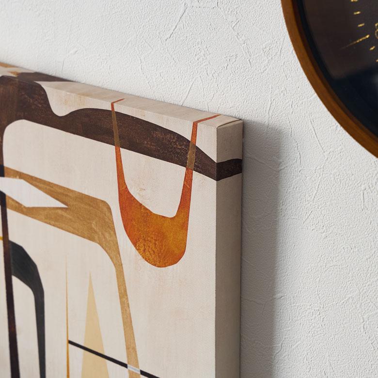 アート パネル アブストラクト キャンパス 45×60 抽象的 絵画 壁掛け ボード ウォール デコレーション インテリア おしゃれ 北欧 リゾート 雑貨 西海岸風 67142 | ELEMENTS（インテリア） | 16