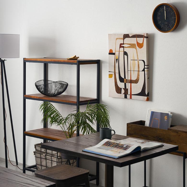 アクリル画 アブストラクトスタイル アート パネル アブストラクト キャンパス 45×60 抽象的 絵画