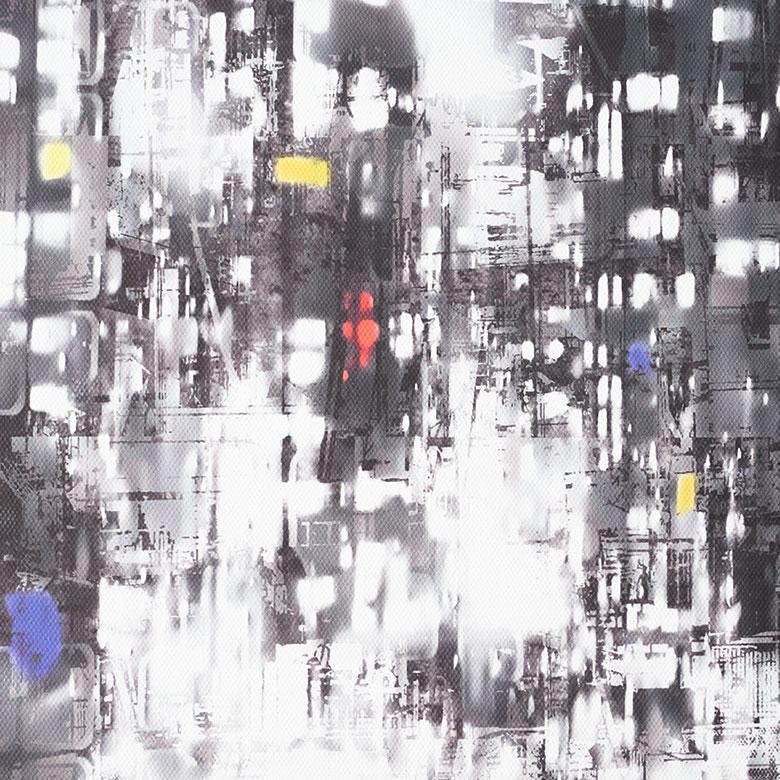 アート パネル 都会 夜 景 キャンパス 50cm×50cm 絵画 壁 掛け 飾り ボード ウォール デコレーション インテリア おしゃれ 北欧 リゾート 雑貨 西海岸風 67152 | ELEMENTS（インテリア） | 01