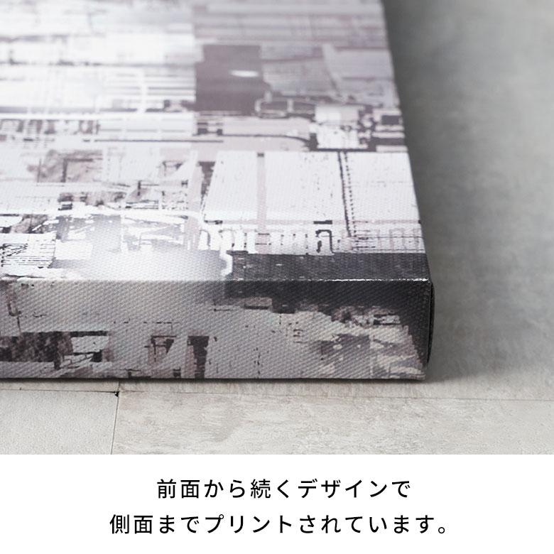 アート パネル 都会 夜 景 キャンパス 50cm×50cm 絵画 壁 掛け 飾り ボード ウォール デコレーション インテリア おしゃれ 北欧 リゾート 雑貨 西海岸風 67152 | ELEMENTS（インテリア） | 09