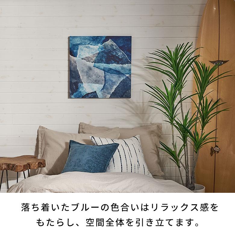 アート パネル アブストラクト キャンパス 50cm×50cm 絵画 壁 掛け 飾り ボード ウォール デコレーション インテリア おしゃれ 北欧 リゾート 西海岸風 67153 | ELEMENTS（インテリア） | 04