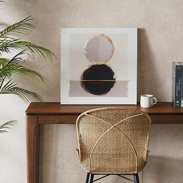 アート パネル モノトーン キャンパス 50cm×50cm 絵画 壁 掛け 飾り ボード ウォール デコレーション インテリア おしゃれ 北欧 リゾート 雑貨 西海岸風 67156 | ELEMENTS（インテリア） | 15