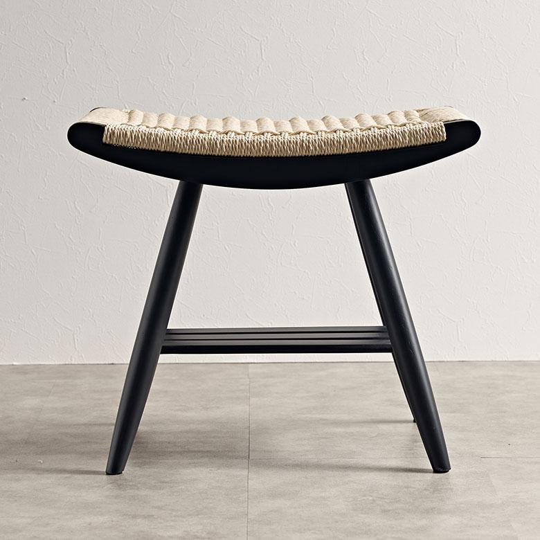 スツール 椅子 チェア ベンチ 座高面 45cm オットマン 1人 掛け 1P 腰掛け コンパクト 軽量 荷物置き おしゃれ 北欧 リゾート 家具 インテリア 西海岸風 67159 | ELEMENTS（インテリア） | 13