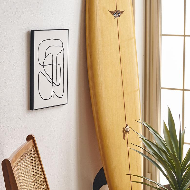 アート フレーム パネル 抽象的 キャンパス 30cm×40cm ウォール デコレーション 絵画 壁 掛け 飾り ボード おしゃれ 北欧 リゾート 雑貨 西海岸風 67162 | ELEMENTS（インテリア） | 18