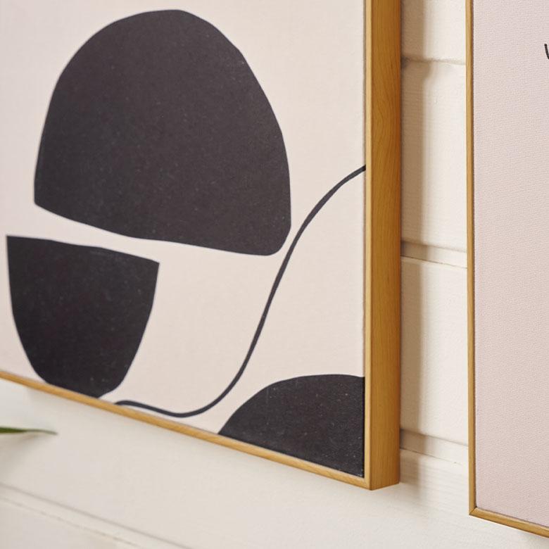 アート フレーム パネル アブストラクト キャンパス 30cm×40cm ウォール デコレーション 絵画 壁 掛け ボード おしゃれ 北欧 リゾート 雑貨 西海岸風 67171 | ELEMENTS（インテリア） | 14