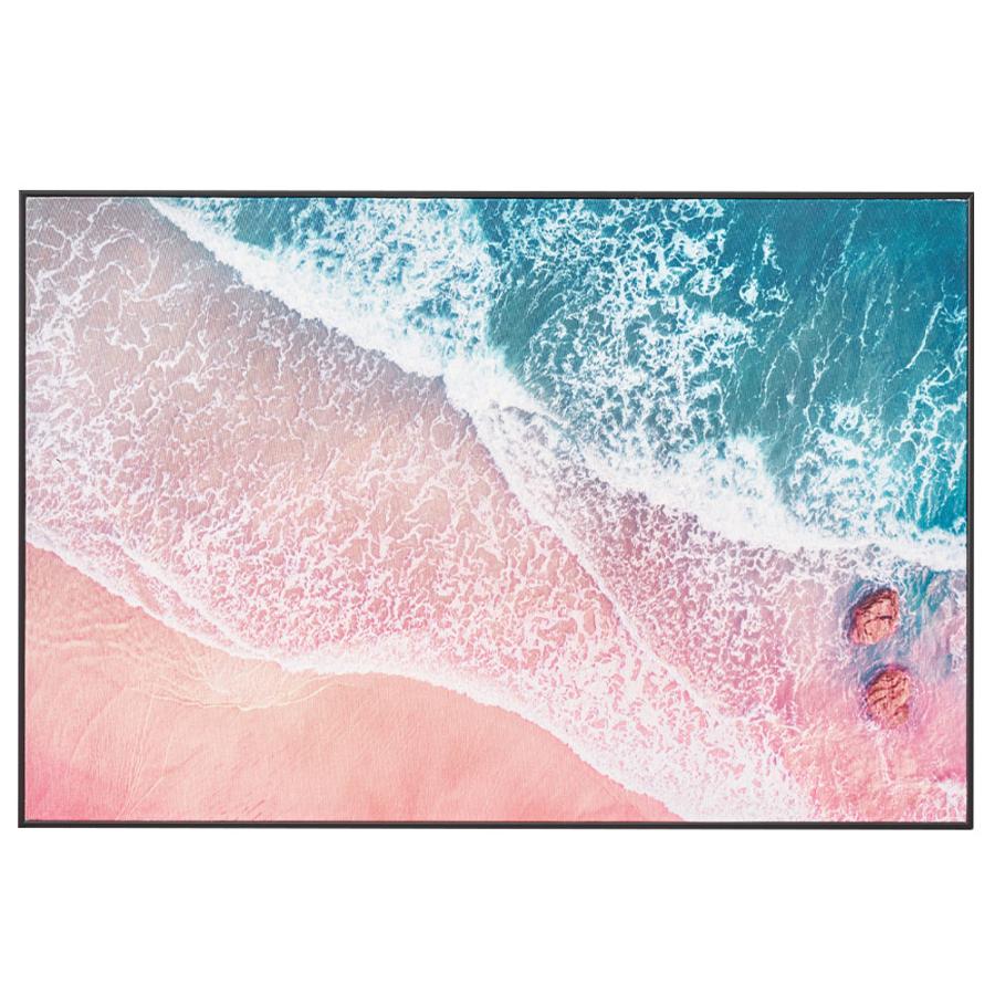 アート フレーム パネル 波 海 キャンパス 40cm×60cm ウォール デコレーション 絵画 壁 掛け 飾り ボード おしゃれ 北欧 リゾート 雑貨 西海岸風 67176 | ELEMENTS（インテリア） | 20