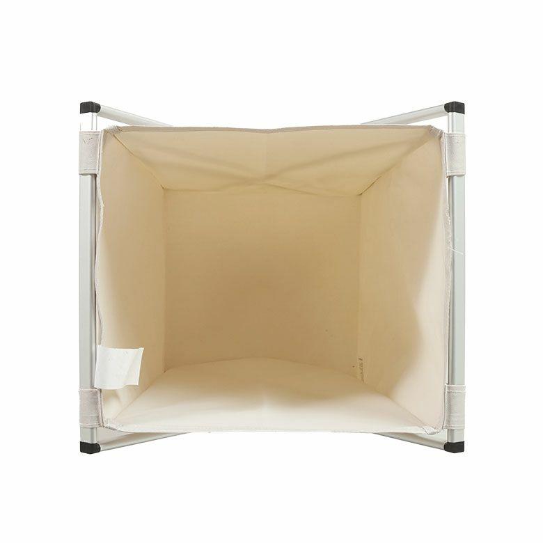 ランドリーバスケット 防水 折りたたみ 脱衣かご スリム 大容量 フレーム付き 50L ゴミ箱 洗面所 収納 おしゃれ 北欧 リゾート インテリア 自立 西海岸 67208 | ブランド登録なし | 13