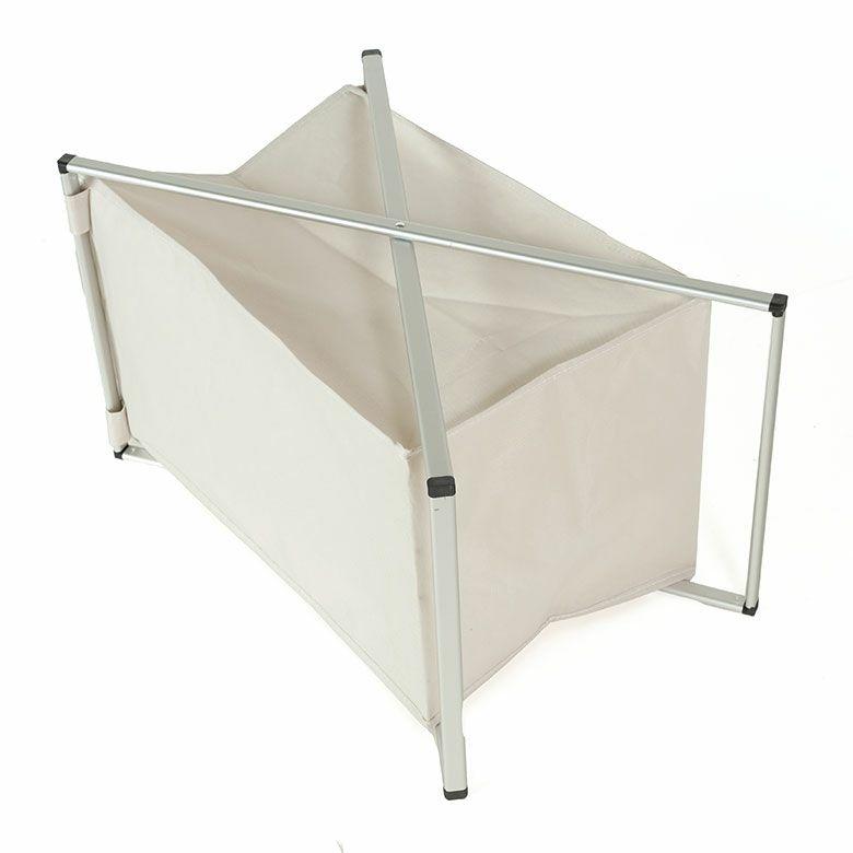 ランドリーバスケット 防水 折りたたみ 脱衣かご スリム 大容量 フレーム付き 50L ゴミ箱 洗面所 収納 おしゃれ 北欧 リゾート インテリア 自立 西海岸 67208 | ブランド登録なし | 14