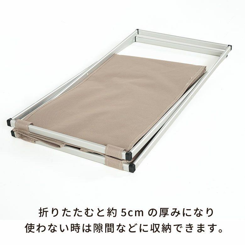 ランドリーバスケット 防水 折りたたみ 脱衣かご スリム 大容量 フレーム付き 50L ゴミ箱 洗面所 収納 おしゃれ 北欧 リゾート インテリア 自立 西海岸 67208 | ブランド登録なし | 15