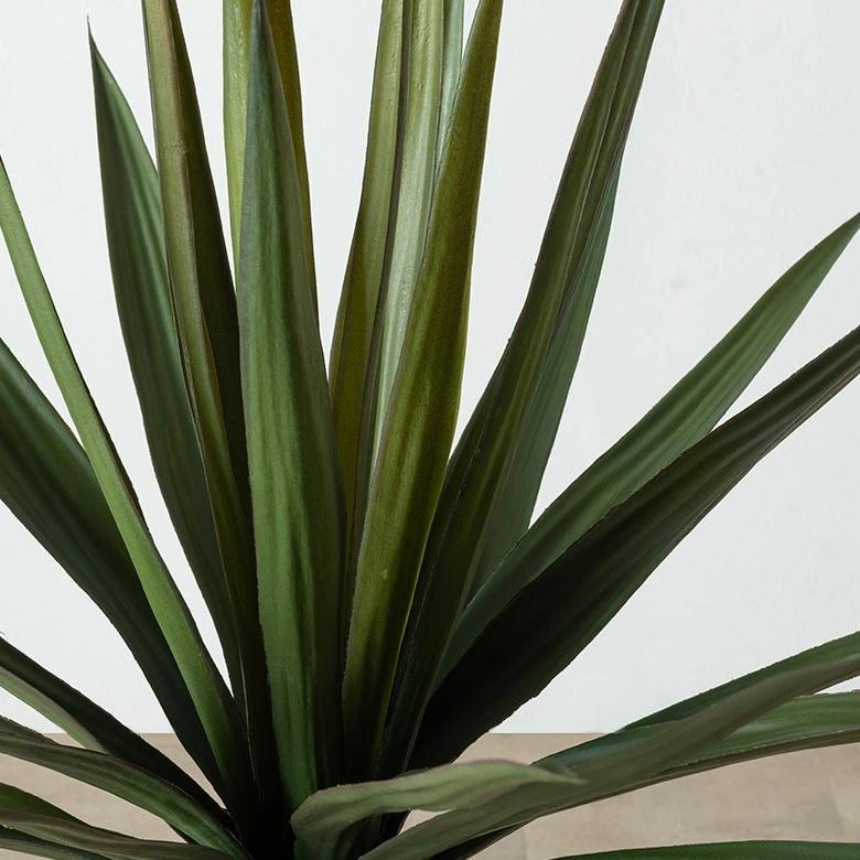フェイクグリーン アガベ 6号鉢 観葉植物 水やり不要 フェイク おしゃれ 玄関 リビング 室内 屋外 人工植物 120cm 鉢付き インテリア リアル ハクセンコウ 67285 | ブランド登録なし | 11