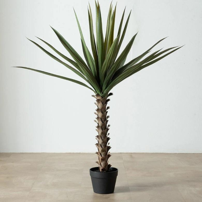 フェイクグリーン アガベ 6号鉢 観葉植物 水やり不要 フェイク おしゃれ 玄関 リビング 室内 屋外 人工植物 120cm 鉢付き インテリア リアル ハクセンコウ 67285 | ブランド登録なし | 13