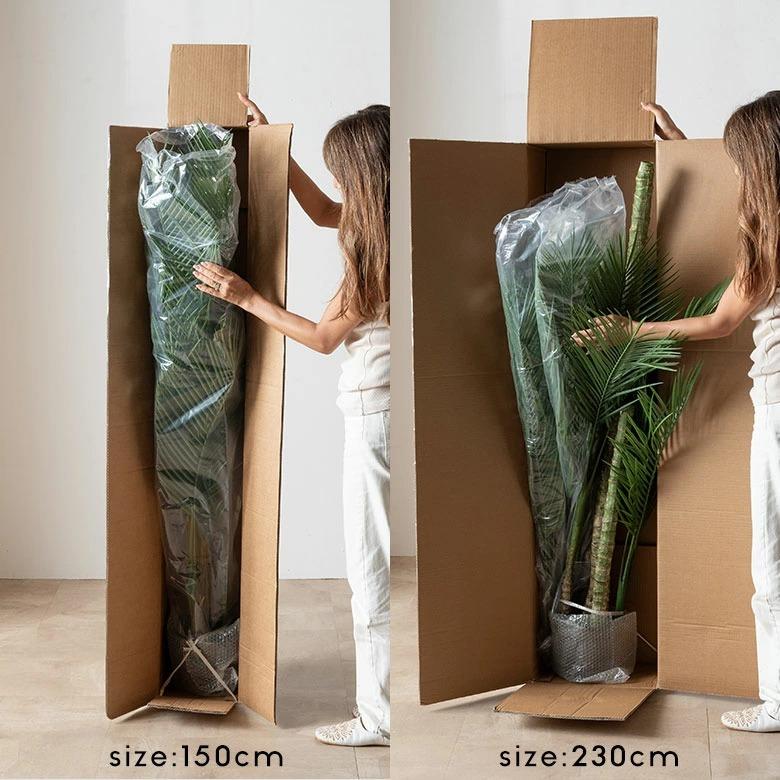 フェイクグリーン ヤシの木 パームツリー 7号鉢 観葉植物 水やり不要 フェイク おしゃれ 大型 玄関 リビング 室内 屋外 人工植物 鉢付き インテリア 6728 | ブランド登録なし | 16