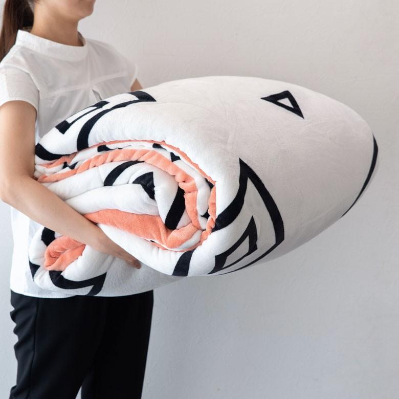 こたつ布団 長方形 約190×240cm ベニオワレン風 モノトーン おしゃれ 掛け布団 カジュアル フランネル 70010-wh | ブランド登録なし | 08