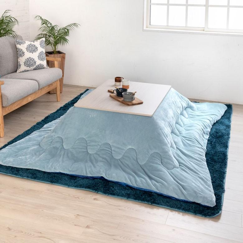 こたつ布団 長方形 190×240cm 海 波 サーフスタイル サーフィン 西海岸 裏面 フランネル ふわとろ素材 フリース おしゃれ 掛け布団 カジュアル 70103 | ブランド登録なし | 09