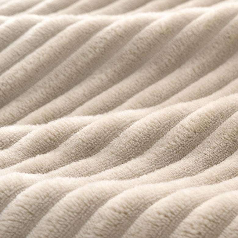 ブランケット ひざ掛け コーデュロイ ボア ふわふわ 幅約70cm 防寒 無地 洗濯可 洗える ウォッシャブル ボタン付き おしゃれ 70116 | ELEMENTS（インテリア） | 23