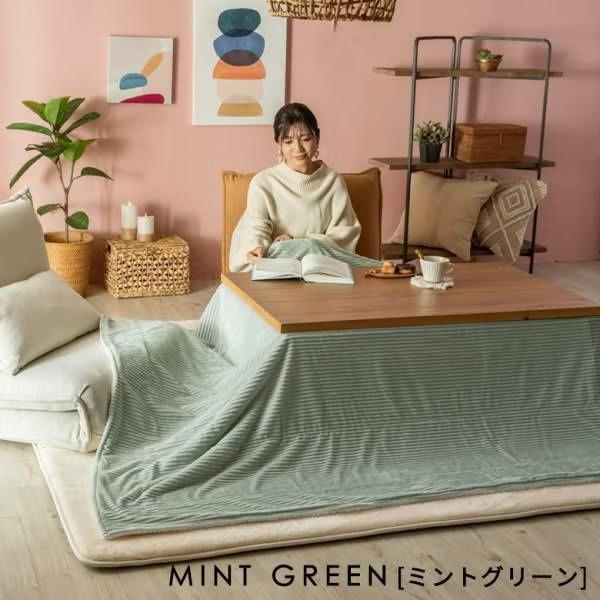 こたつ布団 長方形 薄掛け布団 245×195cm コーデュロイ 無地 リバーシブル キルティング 洗える ポリエステル 暖房器具 コタツ 北欧 おしゃれ 西海岸風 70118 | ELEMENTS（インテリア） | 15