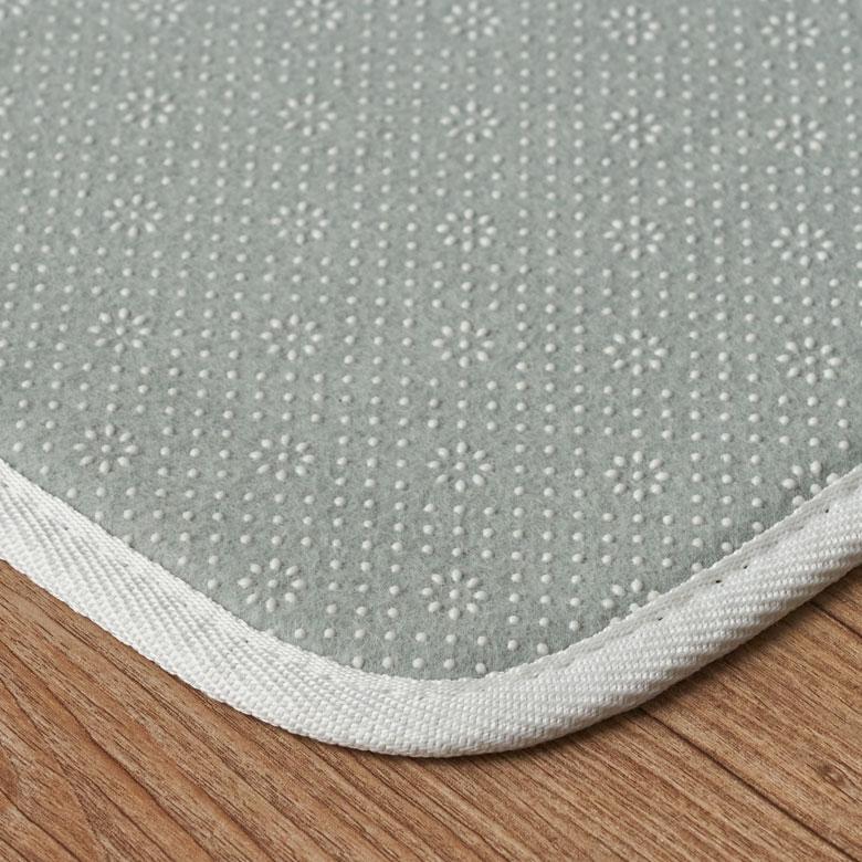 下敷き ラグ 200x250cm 対応 滑り止め付き クッション性 洗える 手洗い 防音 転倒 対策 遮音 床暖房 ホットカーペット 可 マット おしゃれ 北欧 西海岸 70204 | ELEMENTS（インテリア） | 14