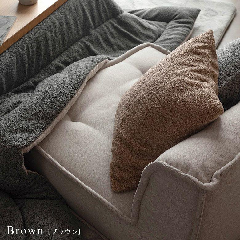 クッションカバー 45×45 洗える ブークレ 丸洗いOK 無地 クッション カバー のみ 正方形 角型 あったか 冬 おしゃれ 北欧 リゾート インテリア 西海岸 70207 | ELEMENTS（インテリア） | 14