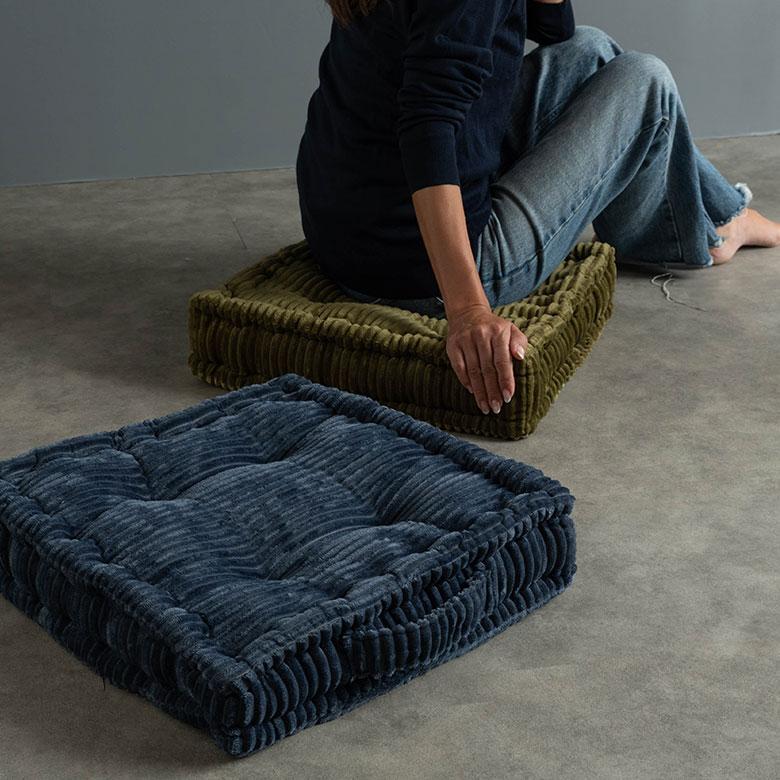 底つき感ゼロ！極厚10cmのとろけるコーデュロイ座布団 クッキークッション 70208 | ELEMENTS（インテリア） | 08