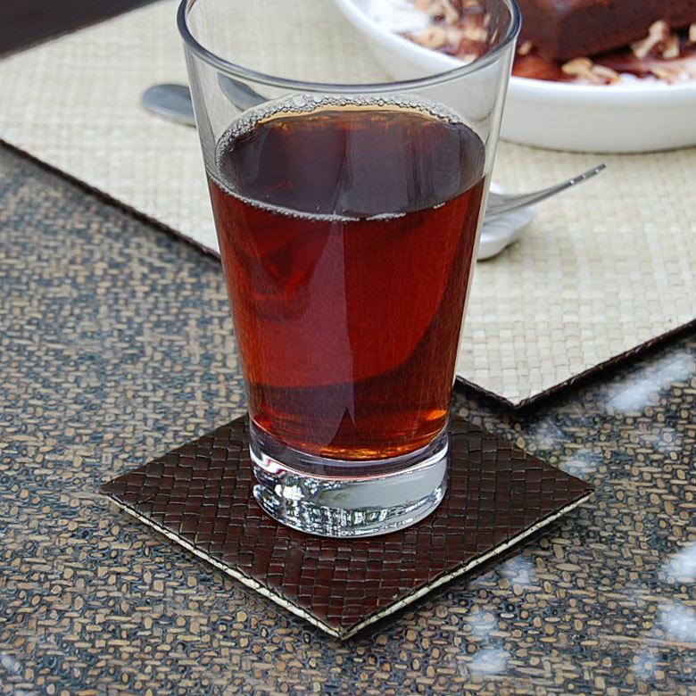 コースター リバーシブル 四角 正方形 天然素材 パンダン リゾート アジアン アジア雑貨 上品 おしゃれ 7414 | ブランド登録なし | 09