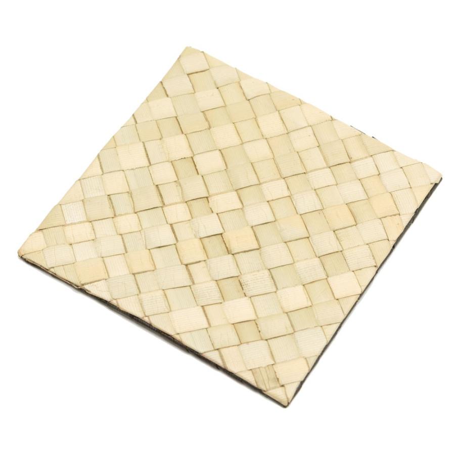 コースター おしゃれ アジアン雑貨 正方形 カフェ 店舗 リバーシブル スタンダードクオリティ 天然素材 バリ雑貨 アジア工房 キッチン用品 7415 | ブランド登録なし | 14