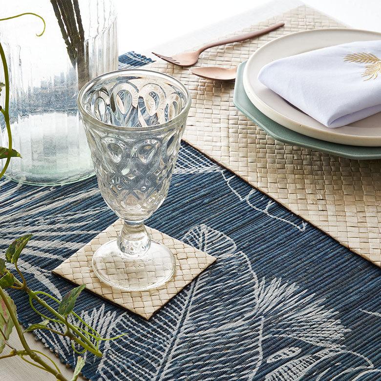 コースター おしゃれ アジアン雑貨 正方形 カフェ 店舗 リバーシブル スタンダードクオリティ 天然素材 バリ雑貨 アジア工房 キッチン用品 7415 | ブランド登録なし | 06