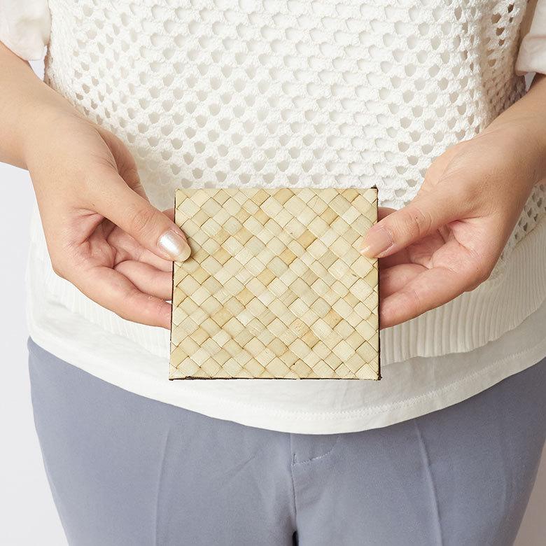 コースター おしゃれ アジアン雑貨 正方形 カフェ 店舗 リバーシブル スタンダードクオリティ 天然素材 バリ雑貨 アジア工房 キッチン用品 7415 | ブランド登録なし | 07